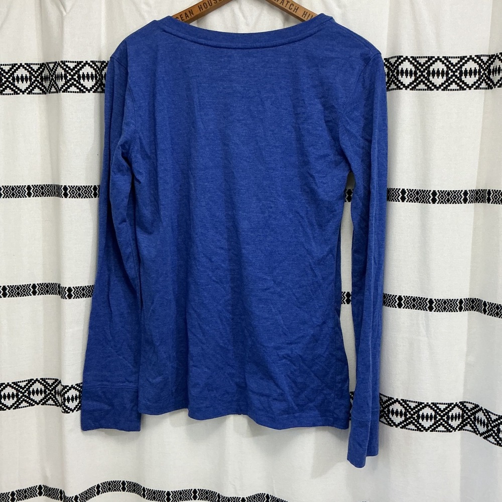 Florida Gators Colosseum Womens XL Long Sleeve V Neck T Shirt Blue - Picture 3 of 3